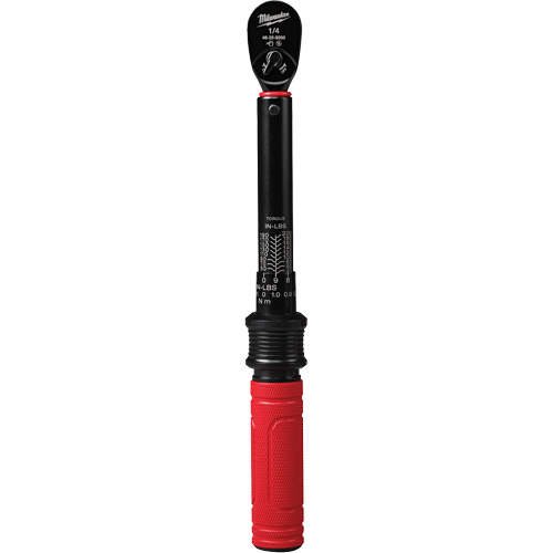 Cl&eacute; dynamom&eacute;trique, &agrave; cliquer, Entraînement 1/4" carr&eacute;, 4,5 - 22,6 Nm/40 - 200 lb-po Pryde Industrial Inc.