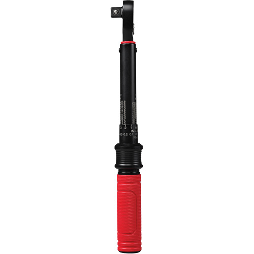 Cl&eacute; dynamom&eacute;trique, &agrave; cliquer, Entraînement 3/8" carr&eacute;, 5,6 - 28,2 Nm/50 - 250 lb-po Pryde Industrial Inc.