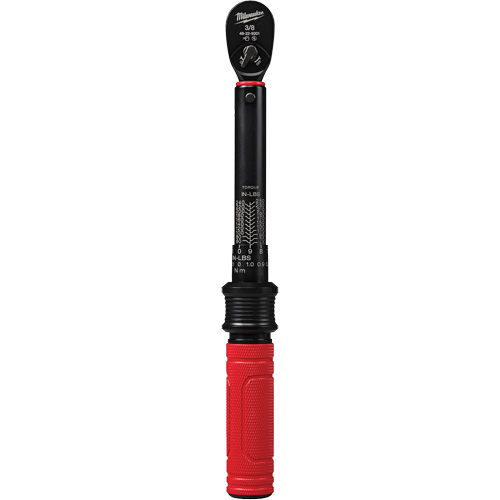 Cl&eacute; dynamom&eacute;trique, &agrave; cliquer, Entraînement 3/8" carr&eacute;, 5,6 - 28,2 Nm/50 - 250 lb-po Pryde Industrial Inc.