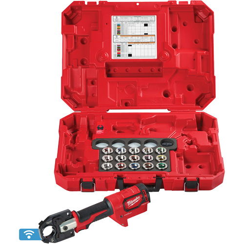 Sertisseuse M18 FORCE LOGIC 600 MCM avec matrices #8 - 600 MCM Cu Pryde Industrial Inc.