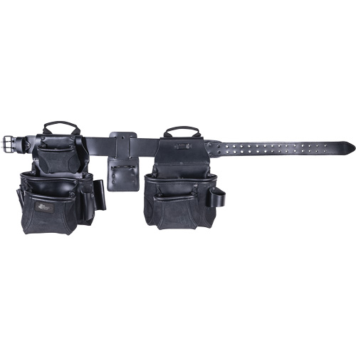Ensemble de tabliers robustes Phantom 4 morceaux, Cuir, Noir Pryde Industrial Inc.