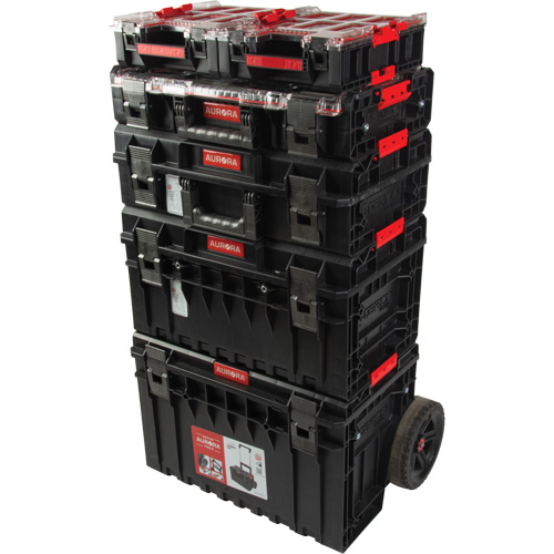 5-Piece Arx&reg; Rolling Toolbox Base Set, 25-1/5" x 19" x 54-3/5", Black Pryde Industrial Inc.