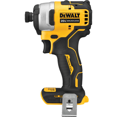 Visseuse &agrave; chocs compact sans balai ATOMIC MAX* (outil seulement), 1/4", 1700 lb-po Couple max., 20 V, Lithium-ion Pryde Industrial Inc.