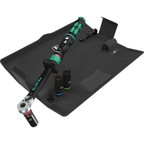 Ensemble cl&eacute; dynamom&eacute;trique Click-Torque Lock C 3 jeu 1 pour changement de roue, 6 Mcx, Prise de 1/2", Profond Pryde Industrial Inc.