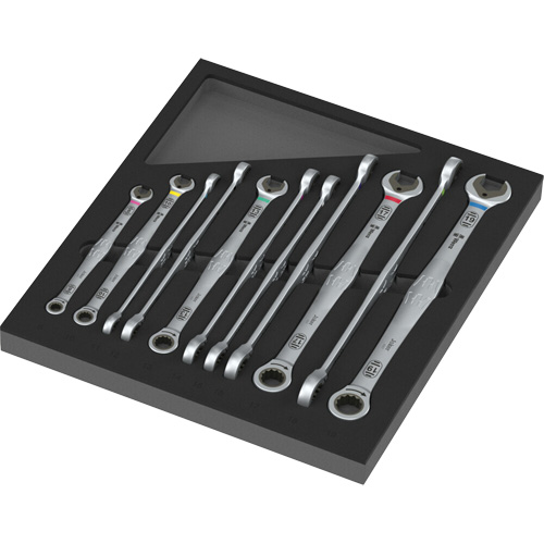 Foam Insert 9735 for Game 6007 Joker 1 Set, Ratcheting Combination, 12 Pieces Pryde Industrial Inc.