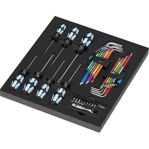 Insert en mousse pour jeu en acier innoxydable 1 Pryde Industrial Inc.