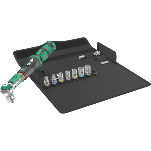 Cl&eacute; dynamom&eacute;trique Safe-Torque A 1 jeu 1, &agrave; cliquer, Entraînement 1/4" carr&eacute;, 2 - 9 lb-pi Pryde Industrial Inc.