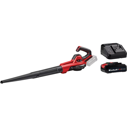 Souffleuse universelle 110 pi3/min sans fil avec batterie 2,5 Ah et ensemble de d&eacute;part de chargeur, 18 V, Vitesse d'air 155,34 mi/h, &agrave; pile Pryde Industrial Inc.