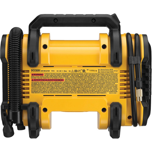 20V MAX Corded/Cordless Air Inflator (Tool Only), Electric Pryde Industrial Inc.