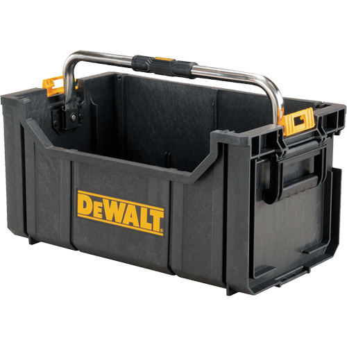 Contenant ToughSystem avec poign&eacute;e de transport, 12-1/2" la x 21-9/10" p x 21-9/10" h, Noir Pryde Industrial Inc.