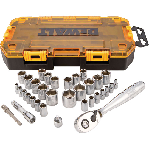 Jeu de douilles 1/4" & 3/8", 34 M Pryde Industrial Inc.
