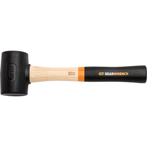 Maillet en caoutchouc, 16 oz, Prise en Bois, 13" lo Pryde Industrial Inc.