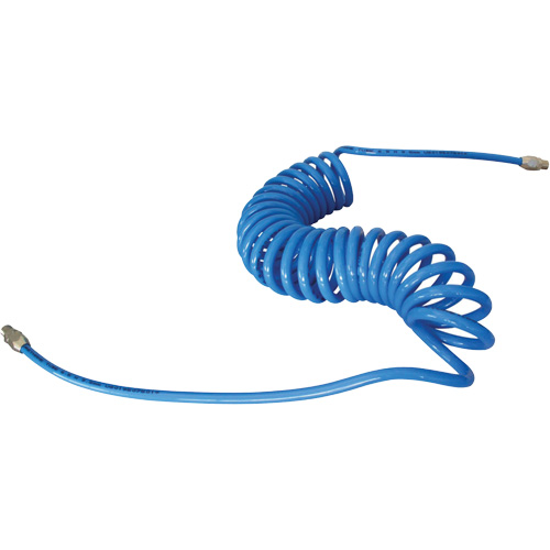 Tuyau h&eacute;licoidal MAXAIR, Air, 1/4" DI x 50' lo, Polyur&eacute;thane Pryde Industrial Inc.