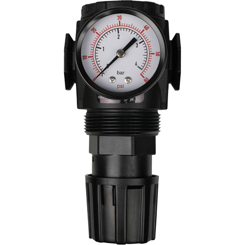 MODULAIR 300 Compressed Air Regulator, 1/2" NPT, 300 psi Max. PSI, In Line/Modular Pryde Industrial Inc.