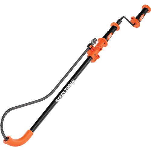 Steel Toilet Auger, Manual, 3' Cable Length, 1/2" Cable Diameter Pryde Industrial Inc.