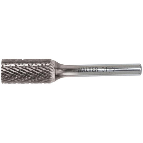 Fraise cylindrique en carbure &agrave; double coupe, 1/4" dia., 1/4" Tige, 5/8" Prof. de la coupe Pryde Industrial Inc.