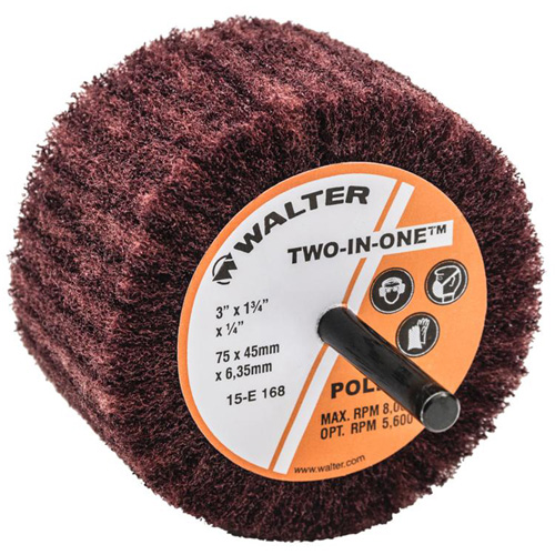 Meule &agrave; lamelles abrasives Two-In-One Pryde Industrial Inc.