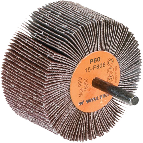 Disques &agrave; lamelles - Meules &agrave; lamelles Coolcut, Oxyde d'aluminium, Grain 80, 3" x 1-1/2" x 1/4" Pryde Industrial Inc.