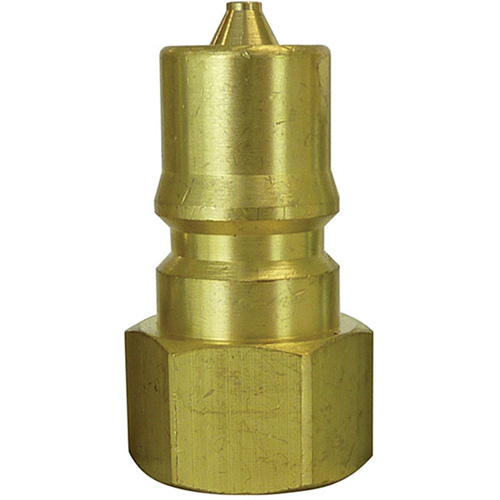 Bouchon pour raccord hydraulique rapide, 1/8" dia., Laiton Pryde Industrial Inc.