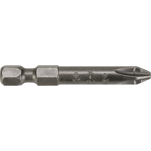 1/4" Phillips Power Drive, ACR, Phillips, #1 Tip, 1/4" Drive Size, 1-15/16" Length Pryde Industrial Inc.