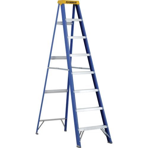Industrial Duty Stepladders (6300 Series), 8', Fibreglass, 250 lbs. Capacity, Type 1 Pryde Industrial Inc.