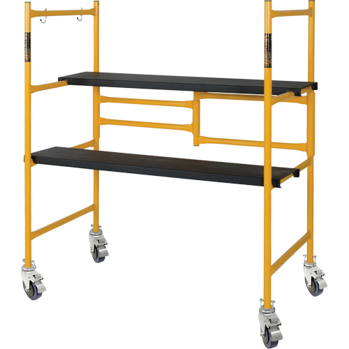 Ensemble de petit &eacute;chafaudage de base de 4' Jobsite Series, Cadre Acier, 41" p x 45-3/4" h Pryde Industrial Inc.
