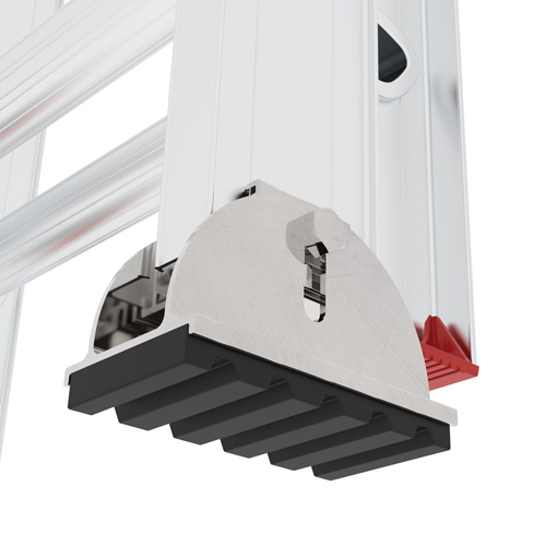 Jobsite Series Extension Ladder, 200 lbs. Cap., 24' H, Grade 3 Pryde Industrial Inc.