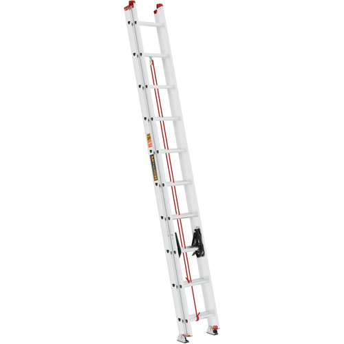 Jobsite Series Extension Ladder, 200 lbs. Cap., 20' H, Grade 3 Pryde Industrial Inc.