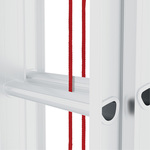 Jobsite Series Extension Ladder, 200 lbs. Cap., 24' H, Grade 3 Pryde Industrial Inc.