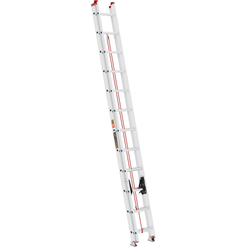 Jobsite Series Extension Ladder, 200 lbs. Cap., 24' H, Grade 3 Pryde Industrial Inc.