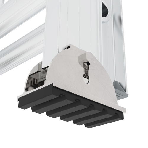 &eacute;chelle coulissante Jobsite Series, Cap 225 lb, 20' h, Calibre 2 Pryde Industrial Inc.