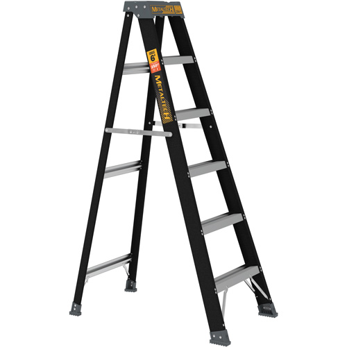 Step Ladder, 6', Fibreglass, 250 lbs. Capacity, Type 1 Pryde Industrial Inc.