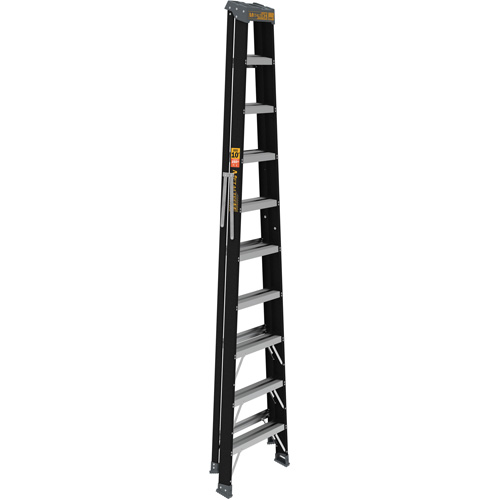 Step Ladder, 10', Fibreglass, 250 lbs. Capacity, Type 1 Pryde Industrial Inc.