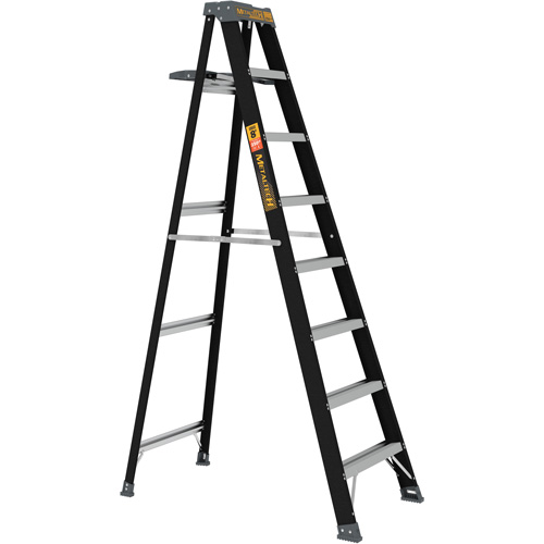Step Ladder with Paint Tray, 8', Fibreglass, 250 lbs. Capacity, Type 1 Pryde Industrial Inc.