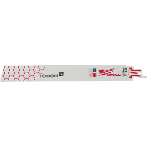 Lame The Torch Sawzall, Bim&eacute;tal, 14 Dents par pouce, 9" lo x 1" la Pryde Industrial Inc.