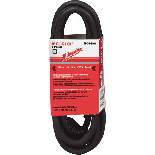 Quik-Lok&reg; Cord with Twist Style Plug Pryde Industrial Inc.