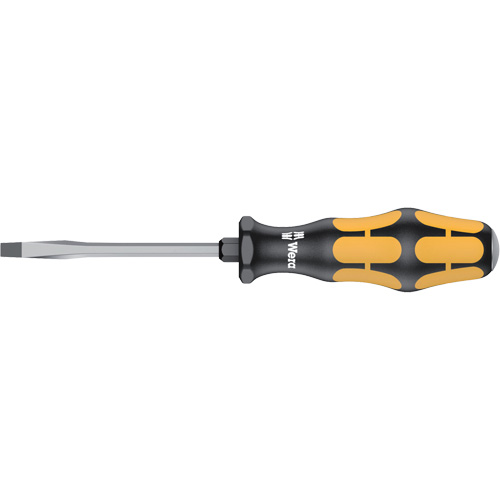 Slotted Demolition Screwdriver, 3/16", 7-3/8" L, Plastic Handle Pryde Industrial Inc.