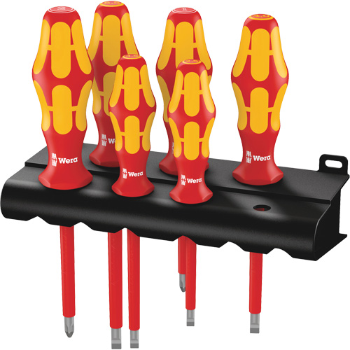 Jeu de tournevis isol&eacute;s, 1000 V, 6 M Pryde Industrial Inc.