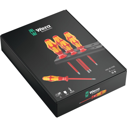 Jeu de tournevis isol&eacute;s, 1000 V, 6 M Pryde Industrial Inc.