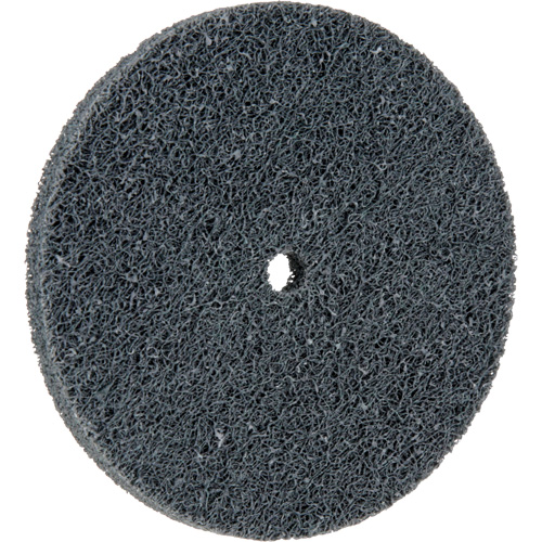 Standard Abrasives 500 Series Soft Density Unitized Wheels, 3" x 1/4", 1/4" Arbor, Fine Grit, Silicon Carbide Pryde Industrial Inc.
