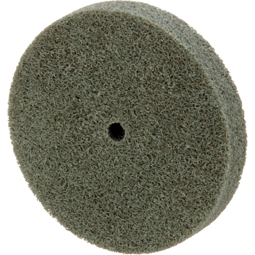 Standard Abrasives 500 Series Soft Density Unitized Wheels, 3" x 1/2", 1/4" Arbor, Medium Grit, Aluminum Oxide Pryde Industrial Inc.