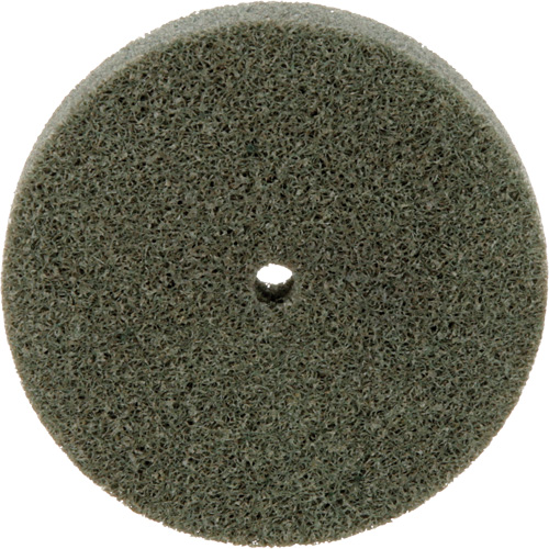 Standard Abrasives 500 Series Soft Density Unitized Wheels, 3" x 1/2", 1/4" Arbor, Medium Grit, Aluminum Oxide Pryde Industrial Inc.