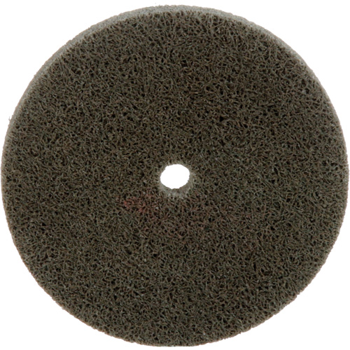 Disque unitaris&eacute; Standard Abrasives, 3" x 1/4", Arbre de 1/4", Grain de Fin, Oxyde d'aluminium Pryde Industrial Inc.