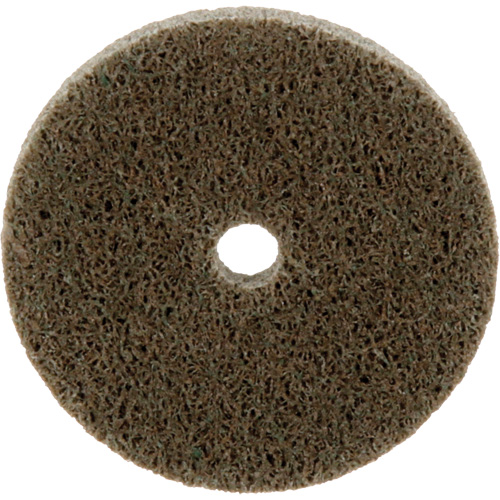 Disque unitaris&eacute; Standard Abrasives, 2" x 1/4", Arbre de 1/4", Grain de Moyen, Oxyde d'aluminium Pryde Industrial Inc.