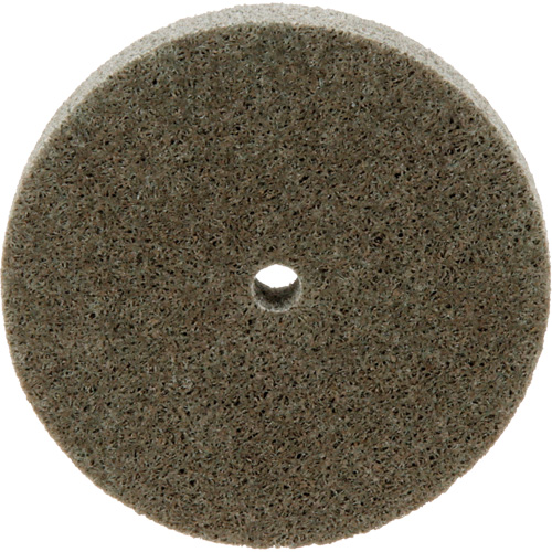 Disque unitaris&eacute; Standard Abrasives, 3" x 1/2", Arbre de 1/4", Grain de Moyen, Oxyde d'aluminium Pryde Industrial Inc.