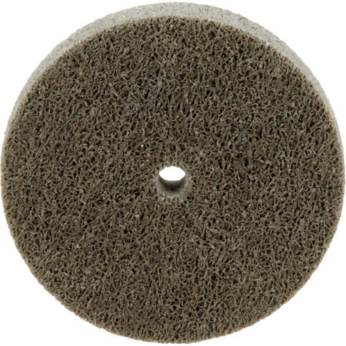 Disque unitaris&eacute; Standard Abrasives, 3" x 1/2", Arbre de 1/4", Grain de Moyen, Oxyde d'aluminium Pryde Industrial Inc.