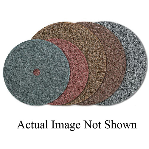 QUICK-STEP BLENDEX Surface Conditioning Disc, 4-1/2" Dia., Extra Coarse Grit, Aluminum Oxide Pryde Industrial Inc.