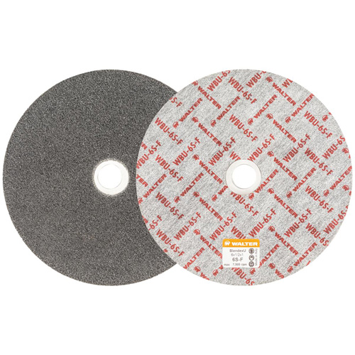 Blendex U Finishing Wheel, 6" Dia., 6SF Grit, Silicon Carbide Pryde Industrial Inc.