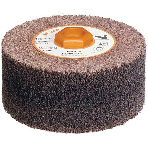 Blendex High Density Drum, 4-1/2" Dia. x 2" W, 5/8"-11 Arbor, HD Grit Pryde Industrial Inc.