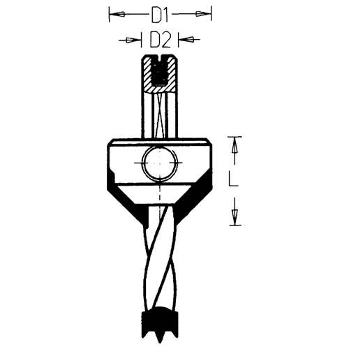 Countersinks, 16 mm, Carbide Pryde Industrial Inc.